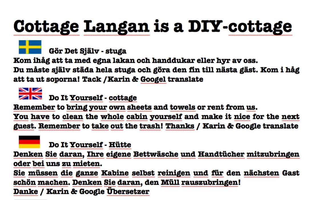 Cottage Langan Stromstad Luaran gambar